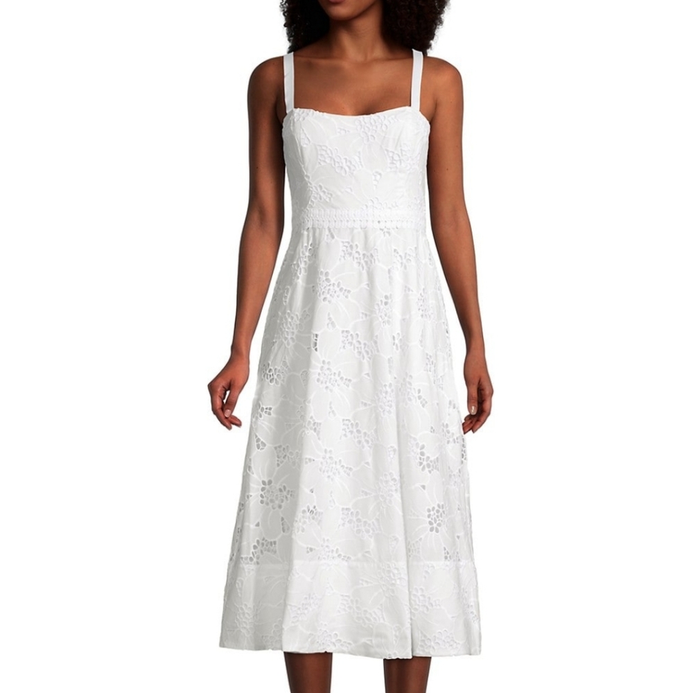 NWT Lilly Pulitzer Fawn Eyelet Midi Dress